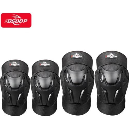 BSDDP Motorcycle Knee & Elbow Pads Motocross Knee Protection Moto Racing Protective Guard Gear Motorbike MTB Off-road Sport