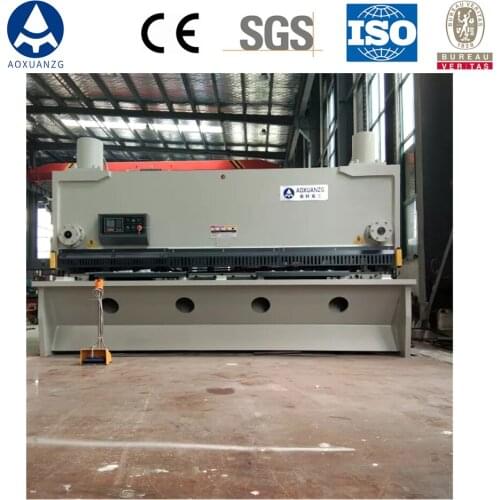 E21S 3200mm Guillotine Shearing Machine Metal Steel Plate Guillotine Shears
