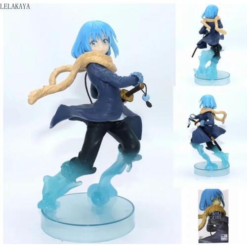 21cm Japanese Anime EXQ That Time I Got Reincarnated as a Slime Rimuru Tempest 1/7 scale PVC Action Figure Model Toys Brinquedos