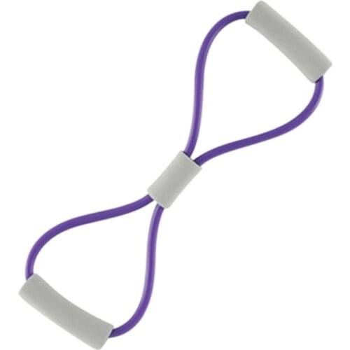 Elastic Bands for Home Gym Workout Muscle Trainning Rubber Resistance 8 Word Chest Expander Yoga Gum Fitness Rope