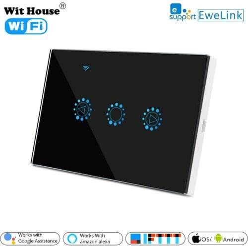 Ewelink Dimmer Smart Wifi Switch 220V/110V Dimmable Touch Light Switch With Bulb Works With Echo Alexa Google Assistant