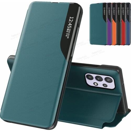 Magnetic Smart Flip Case For Samsung Galaxy A52 A72 A32 A22 A02 A02S A12 Samung A 52 72 32 22 12 Stand Protect Phone Cover Coque
