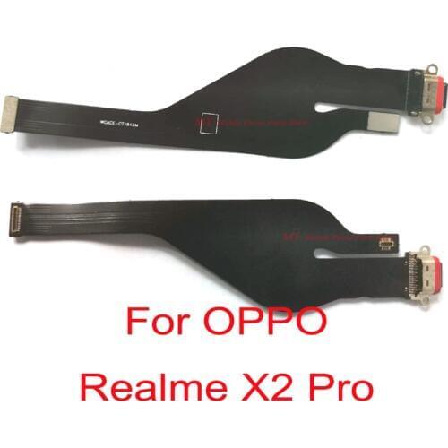 New USB Charging Board Port Dock Flex Cable For OPPO Realme X2 Pro Charge Dock Connector Board Flex Cable Riboon Spare Part