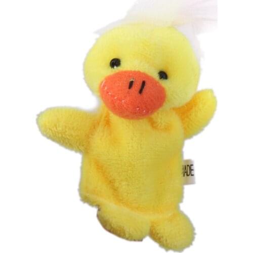 10x Old MacDonald Farm Story Family Finger Puppets Cloth Doll Kids Hand Toys