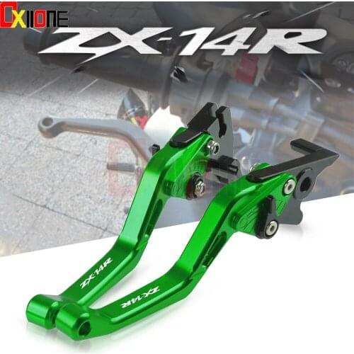 For Kawasaki ZX1400 ZX14R Hight-Quality Motorcycle Aluminum Adjustment Brake Clutch levers ZX 14R 1400 2006-2016 2014 2015