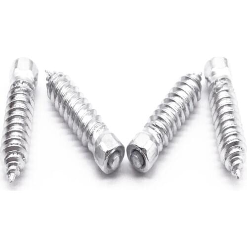 100PCS Auto Tire Studs/Spikes for tire/Ice Screw-in studs forTractors/Compact Loaders/Forklifts/ATV/Mini-Tractors/Mining