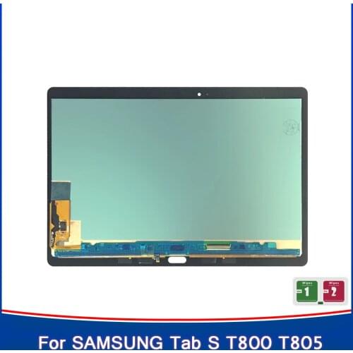 10.5" LCD For Samsung Galaxy Tab S SM-T800 SM-T805 T800 T805 Tablet LCD Display Touch Screen Digitizer Sensors Assembly Replace