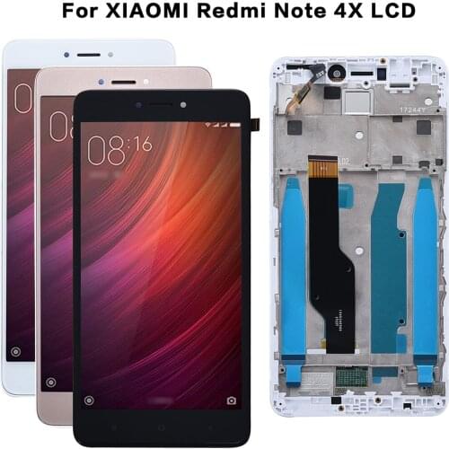 5.5" For XIAOMI Redmi Note 4X LCD Display Touch Screen Digitizer Replacement NOTE 4X LCD for Snapdragon 625