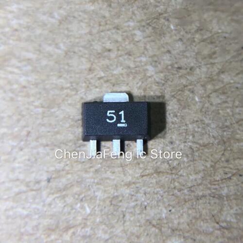 5PCS/LOT New original GALI-51 GALI-51+ 51 SOT89