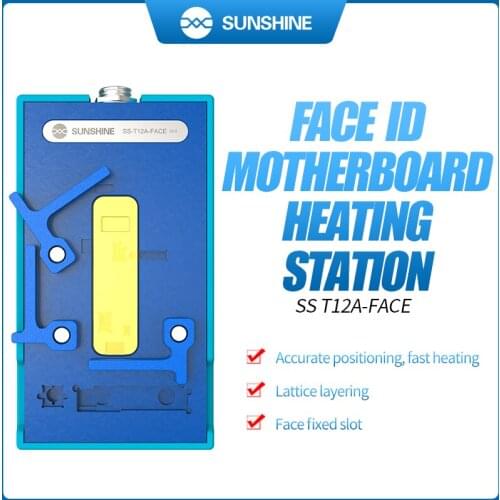 SUNSHINE T12A- FACE V2.0 motherboard heating machine is used to repair the face ID infrared camera