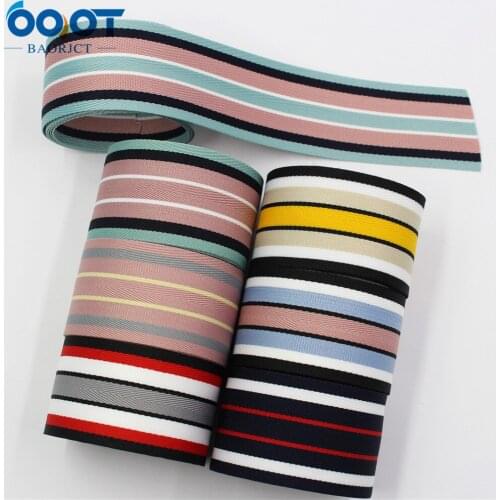 1-1/2'' Color stripes Printed Grosgrain Ribbon Ribbons For Hair Bows RibbonFor Gift Wrapping Ribbon For Crafts , L-20522-384