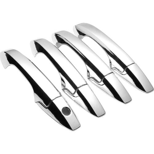 Car Door Handle Frame Sticker for Honda CR-V CRV SUV 2007 2008 2009 2010 2011 Car Styling Chrome Cover