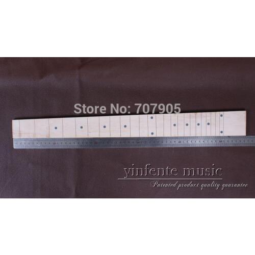 New high Quality 1 x 25.5 " Guitar Fretboard electric guitar Maple Wood Fretboard Parts 9 # inlay