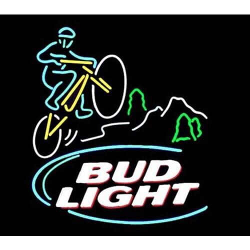 Bud Light Lifeguard Stand Sentry Custom Handmade Real Glass Tube Bar KTV Store Party Decoration Display Gift Neon Sign 20"X24"