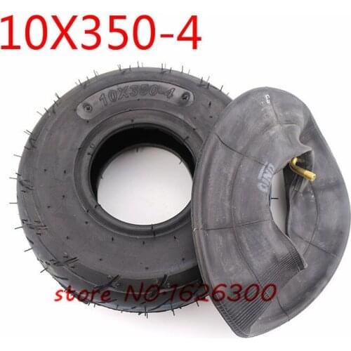 Size 10x3.50-4 tire and inner tube for mini pocket bike hand truck ATV good quality