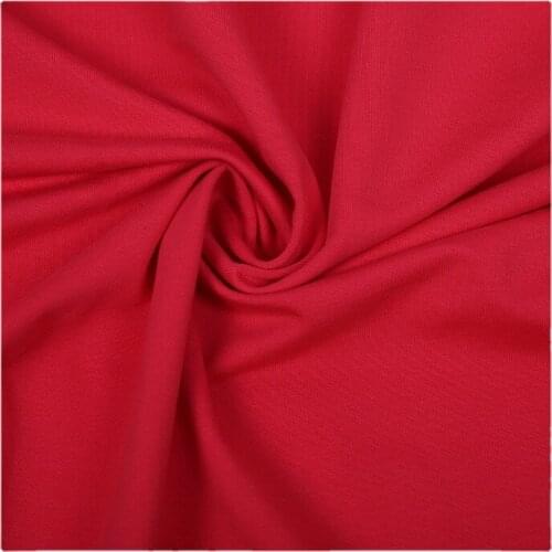 Width 70'' Solid Color Comfortable Soft Non Pilling Elastic Fabric By The Half Yard For Sportswear Skirt Pants Material