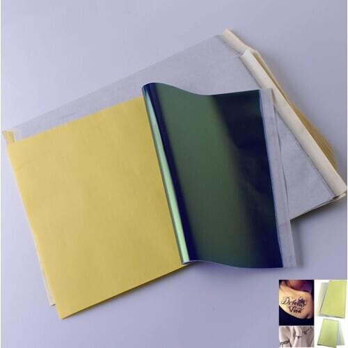 Tattoo Stencil Transfer Paper Thermal Copier Paper Tattoo Accessories Supplies 20 Pcs Tattoo Water Transfer Printing Sticker