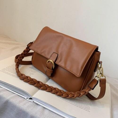 OLSITTI Soft PU Leather Crossbody Bags For Women 2020 New Design Shoulder Simple Bag Lady Small Handbags Fashion Bags