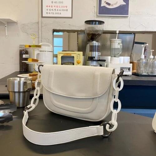 2021 New Design Small Square Leather Crossbody Bag Exquisite Female Retro Shoulder Bag For Woman