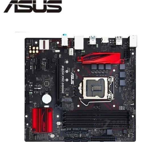For Asus B150M PRO GAMING Original Used Desktop Intel B150 B150M DDR4 Motherboard LGA 1151 i7/i5/i3 USB3.0 SATA3