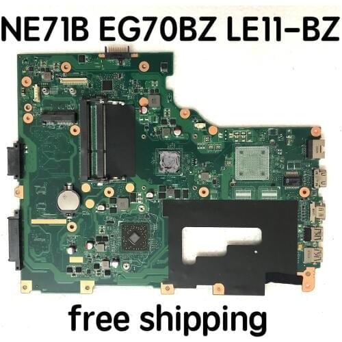 For Gateway NE71B EG70BZ LE11-BZ Laptop motherboard NBC1U11002 Mainboard 100%tested fully work
