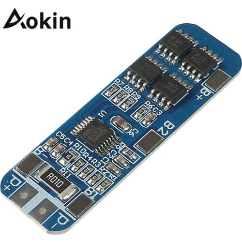 3S 10A 12V Lithium Battery Charger Protection Board Module for 3pcs 18650 Li-ion Battery Cell Charging BMS 10.8V 11.1V 12.6V