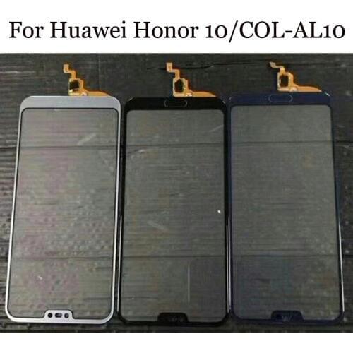 For Huawei Honor 10 Honor10 Touch Screen Digitizer Sensor Replacement touch panel with flex cable For Huawei Honor 10/COL-AL10