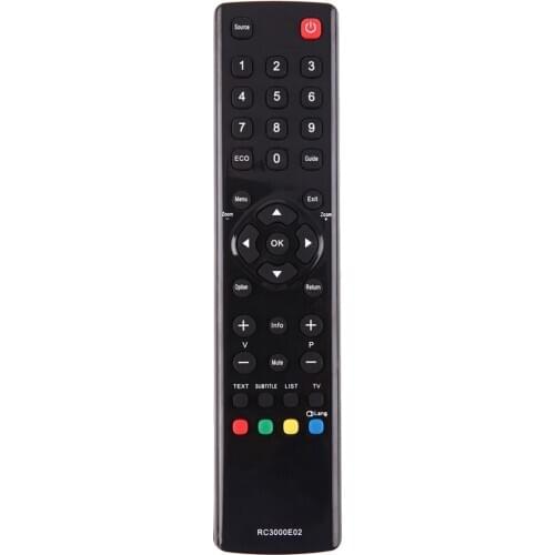 Television Remote Control Replacement for TCL RC3000E02 LED LCD Smart TV Remote Control Multi-functional Remote Controller