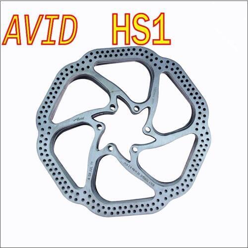 1 pieces High-quality stainless steel AVID HS1 brake discs 160 mm 6 inch Disk 6 bolts BB5 BB7 MTB Bicycle parts