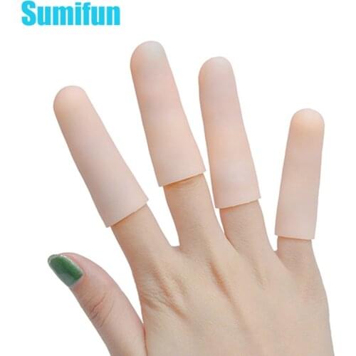 10Pcs/5pairs Silicone Gel Tubes Finger Protection Fingers Feet Pain Relief Foot Blister Protect Health Care Tool Product D0280