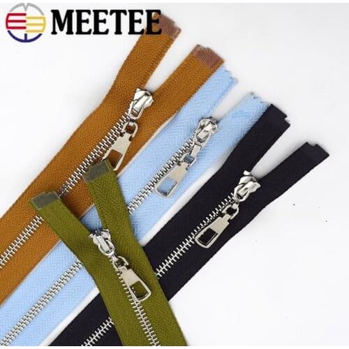 10pcs Auto Lock Close-End 3# Zipper DIY Coat Decoration Sewing Zips for Jackets Garment Material ZA091