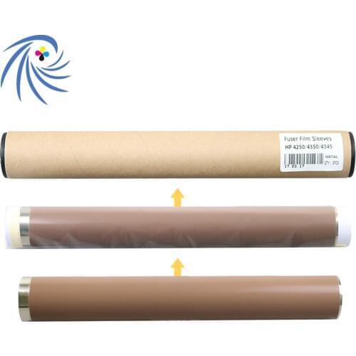 10 IN 1 RL1-0024-FILM Fuser Film Sleeve Printer Spare Parts For HP4300/4250/4300/4350(METAL)