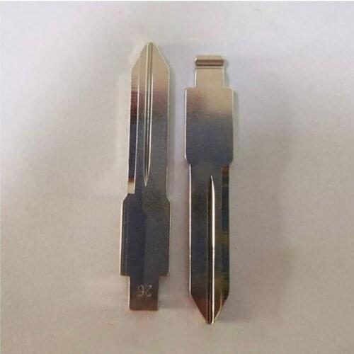 26# Replacement Flip Remote Key Blade Car Key blank For GM Buick Chevrolet Remote Key