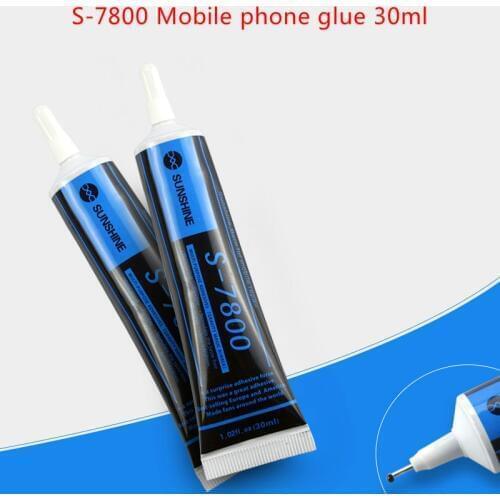 30ml easyfix s-7800 soft black glue mobile phone repair frame adhesive LCD adhesive mobile phone sealant