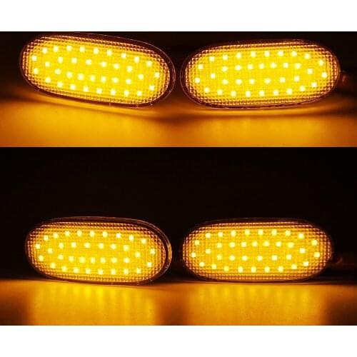 36LED Side Marker Lights Side Repeater Lamp 12V Turn Signal Light Panel Lamp For Volkswagen Crafter For Benz Sprinter W906