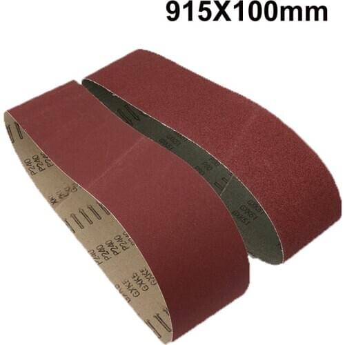 915x100mm Strong Sanding Paper Belts Abravise Sanding Screen Band With Grit #80 #120 #150 #240 #320 #400