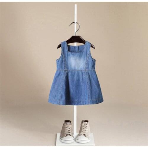 Girls Skirt 2020 Baby Girl Denim Skirt Toddler Children Denim Skirt Summer Cute Baby Children Kids Rivet Skirt Children