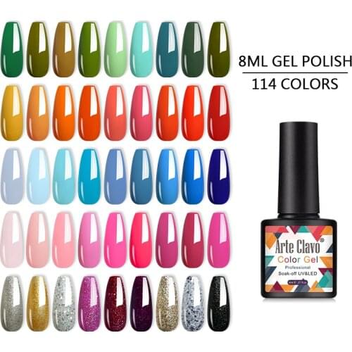 Arte Clavo No Wipe Top Coat Primer Base Coat Gel Plastic Bottle Nail Gel Polish Gel Varnish Soak Off UV LED Nail Art Gel Lacquer