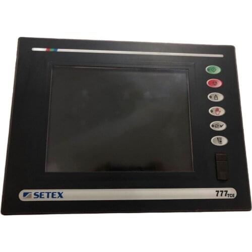 Setex SECOM 777TCE System Screen Used