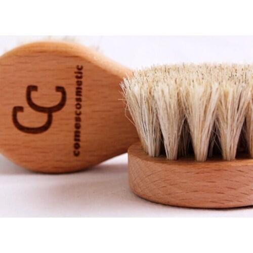 100% Horse Hair Natural Face Brush
