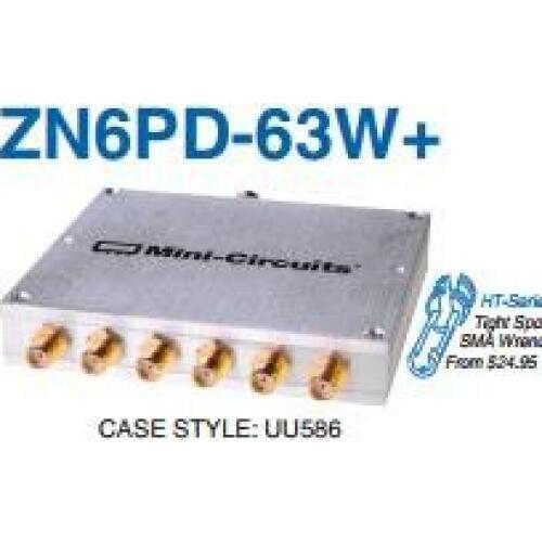 [LAN] Mini-Circuits ZN6PD-63W-S+ 1800-6000MHZ six SMA power divider