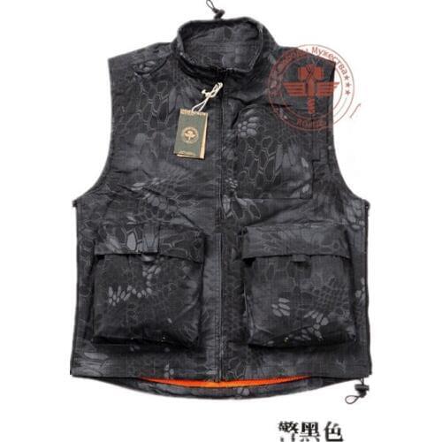 CHIEFS Multifunction Tactical Vest MOLLE Python Camouflage Outdoor Hunting Clothes Military CS Wargame Airsolft Gear