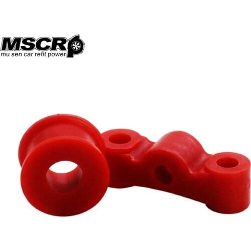 MSCRP Red B series POLYURETHANE SHIFTER BUSHING KIT for 88-00 Honda Civic B16 B18 2Pcs/Set RS MSCRP-YX00100