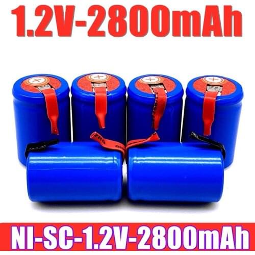 New 2021 SC 2800mah 1.2V Ni Cd battery for Makita Bosch B & D Hitachi Metabo DeWalt power tools