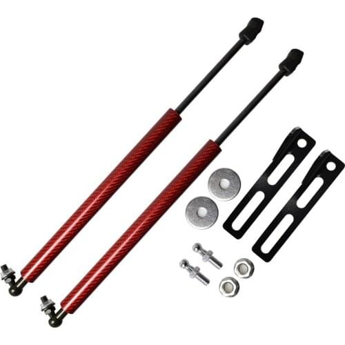 Carbon Fiber Lift Support for Skoda Fabia 2015-2019 2 Pcs Front Hood Bonnet Gas Struts Shock gas springs bars Damper Absorber