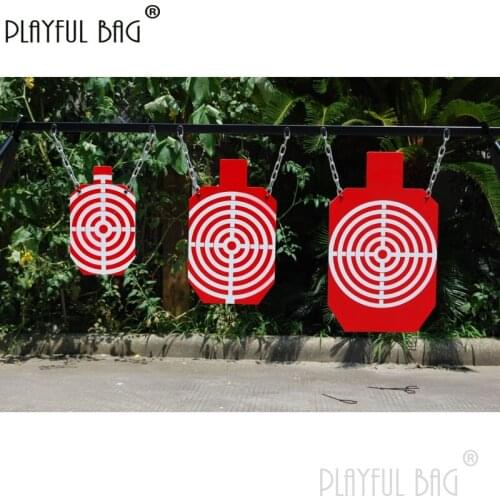 PB Playful bag Training Hanging Target Set for IDPA Standard Size Upgrade Material Outdoor Gel ball blaster Training Toys QD89S