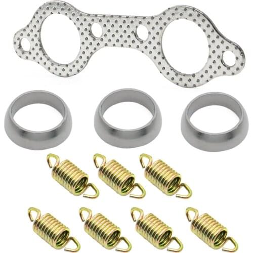 For Polaris Ranger XP 800 4x4 EFI 2010 2011 2012 Exhaust Pipe Donut Gasket and Spring Rebuild Tool Kit 5243518 7041789 7041804