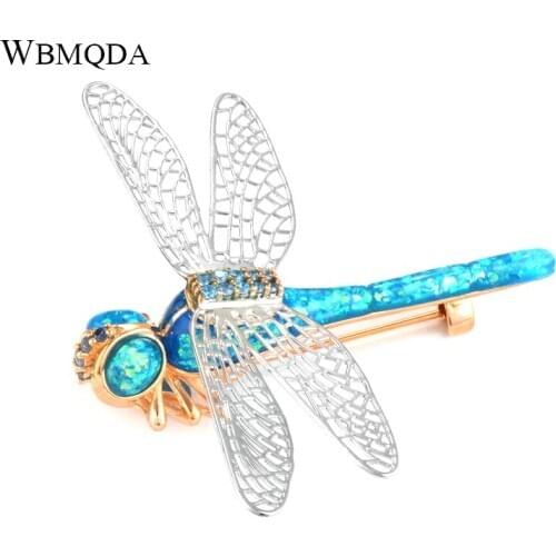 Wbmqda Dragonfly Brooches For Clothes