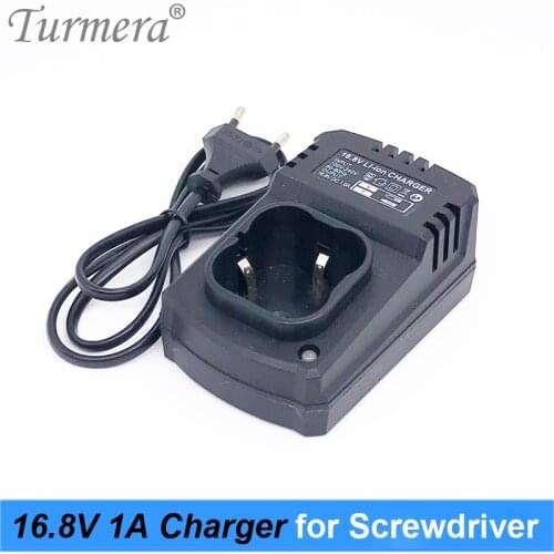 16.8v battery charger for lithium battery charger 16.8v 1a dc for screwdriver battery eu plug Turmera