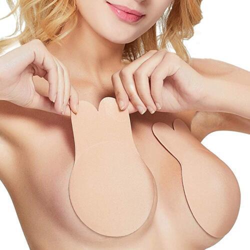 Breast Lift Tape Women Invisible Push Up Bras For Self Adhesive Silicone Kawaii Bra Pads Reusable Sticky Bra Wedding Underwear